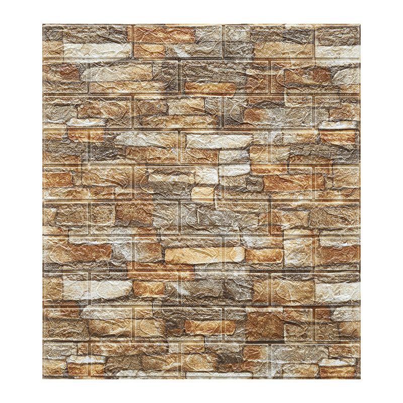 Lisslune | Country House Wall Plank 3D Brick Bathroom Living Room Wall Panels Set of 2