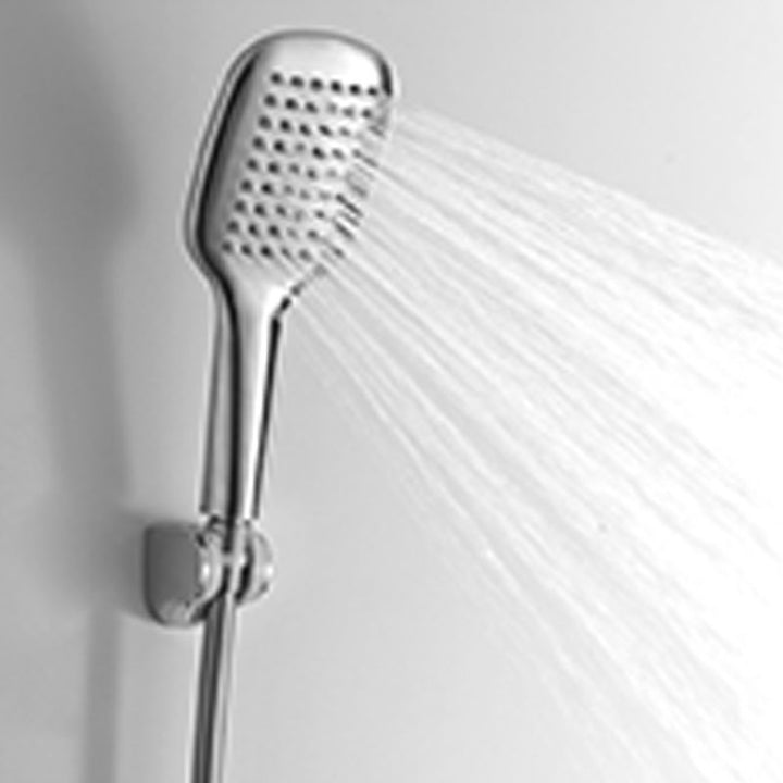 Lisslune | Modern Square Shower Head 304 Stainless Steel Hand Shower