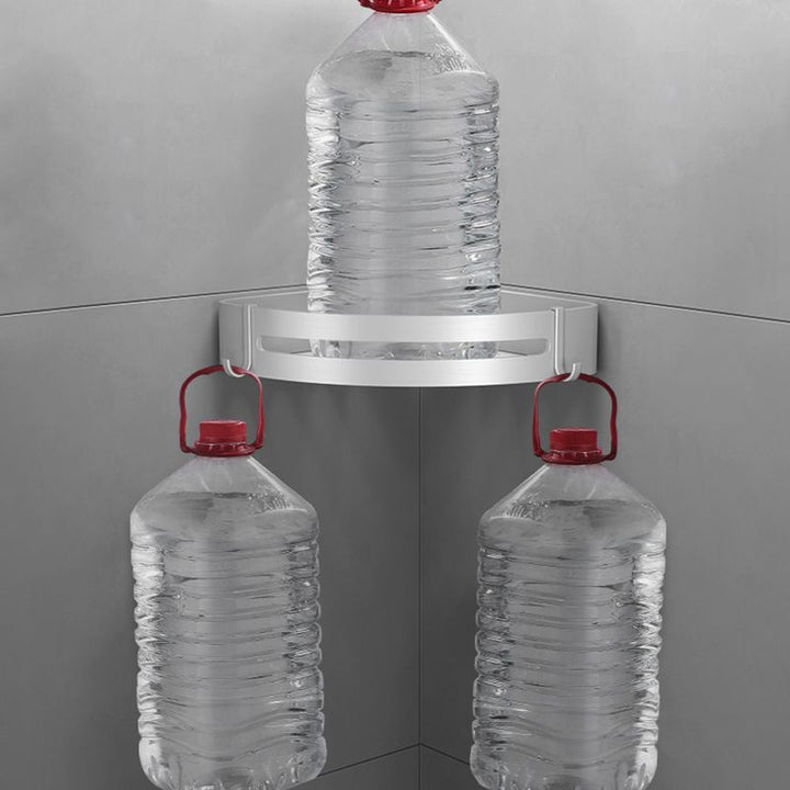 Lisslune | Silver Bathroom Set Modern Rust Protection Bathroom Accessories Individual or as Set