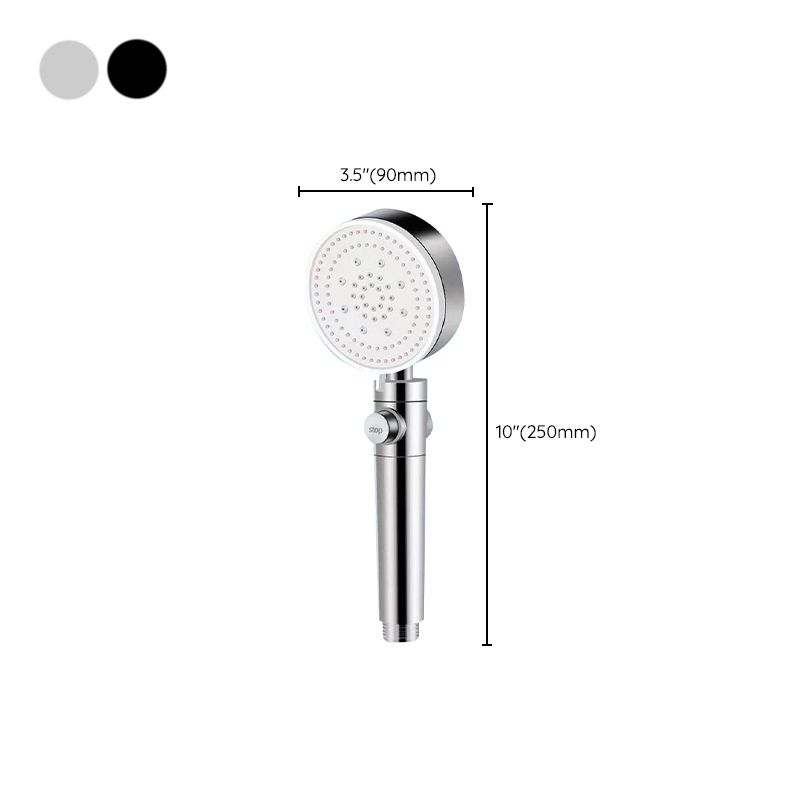 Lisslune | Modern Handheld Round Plastic Self-Cleaning Shower Head