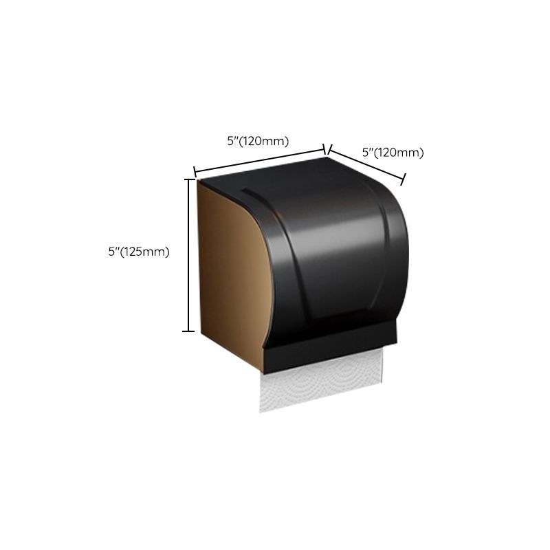 Lisslune | Traditional Black Aluminum Bathroom Fittings Set Bathroom Accessories Kit