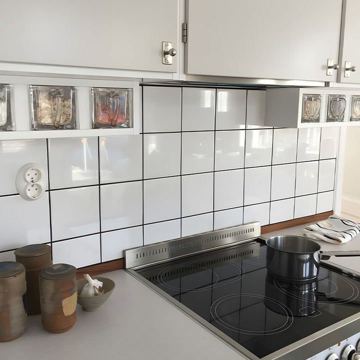 Lisslune | PVC Peel and Stick Wall Tile Modern Simple Peel and Stick Wall Tile