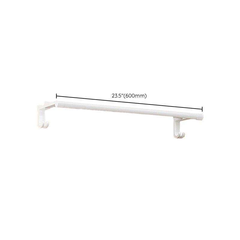 Lisslune | Modern Bathroom Hardware Set Towel Bar White Bathroom Shelf Bathroom Hardware Set