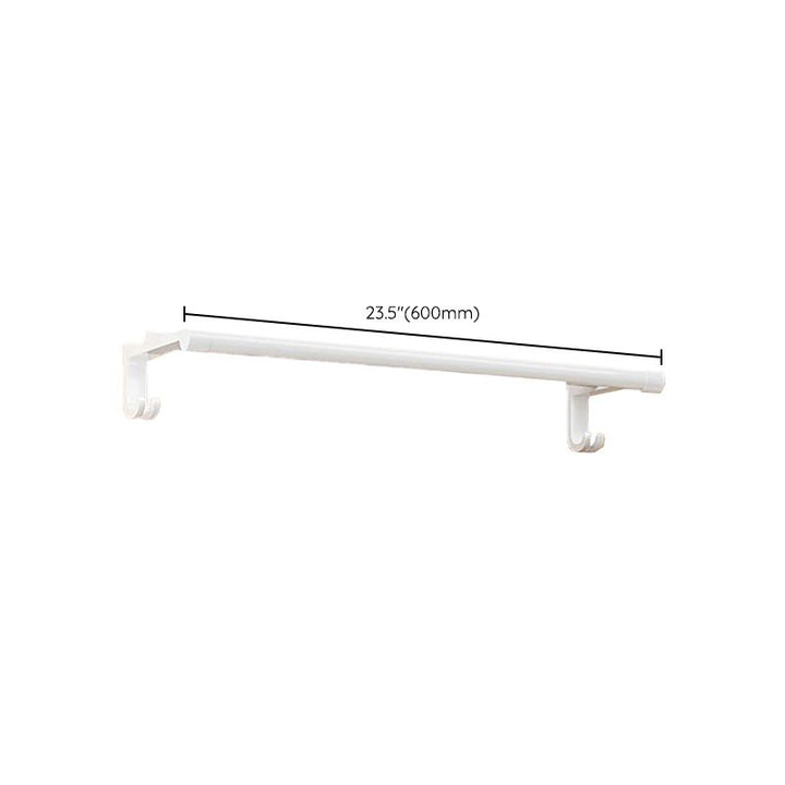 Lisslune | Modern Bathroom Hardware Set Towel Bar White Bathroom Shelf Bathroom Hardware Set