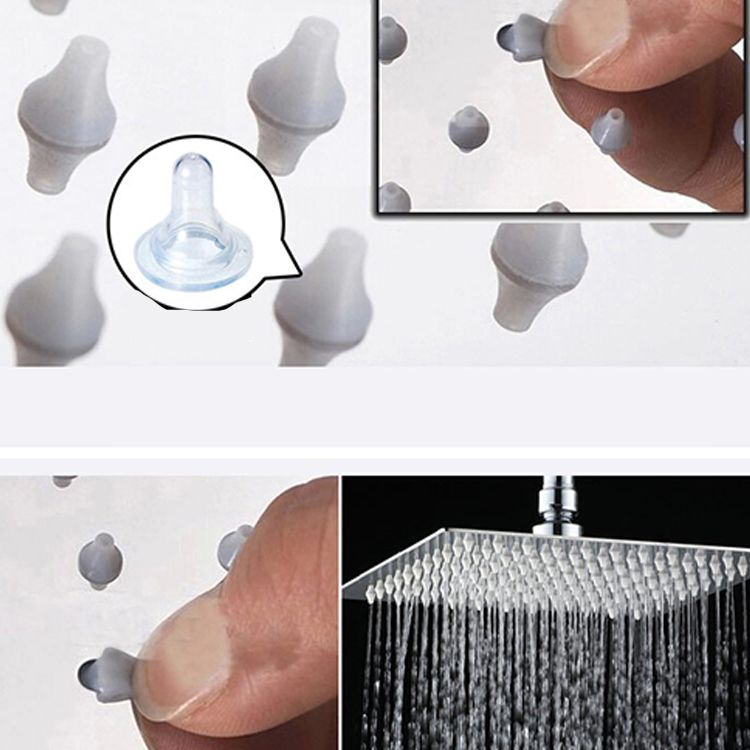 Lisslune | Large Shower Head 304 Stainless Steel Standard Spray Pattern Fixed Shower Head