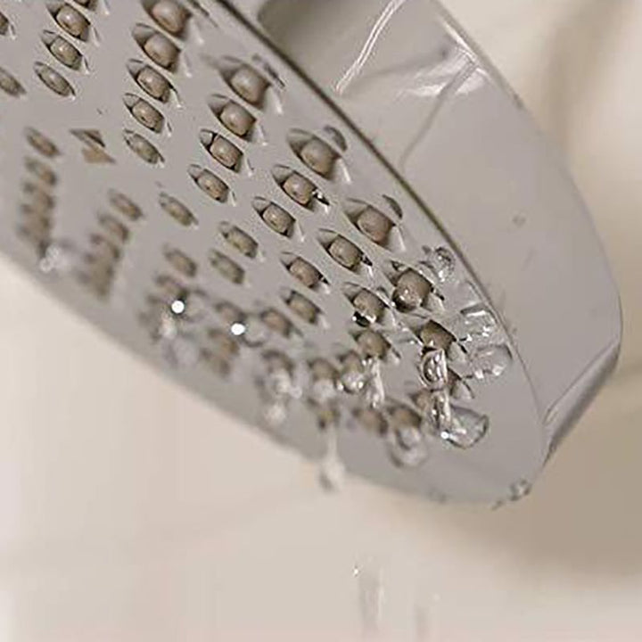 Lisslune | Contemporary round fixed wall shower head Silver shower head