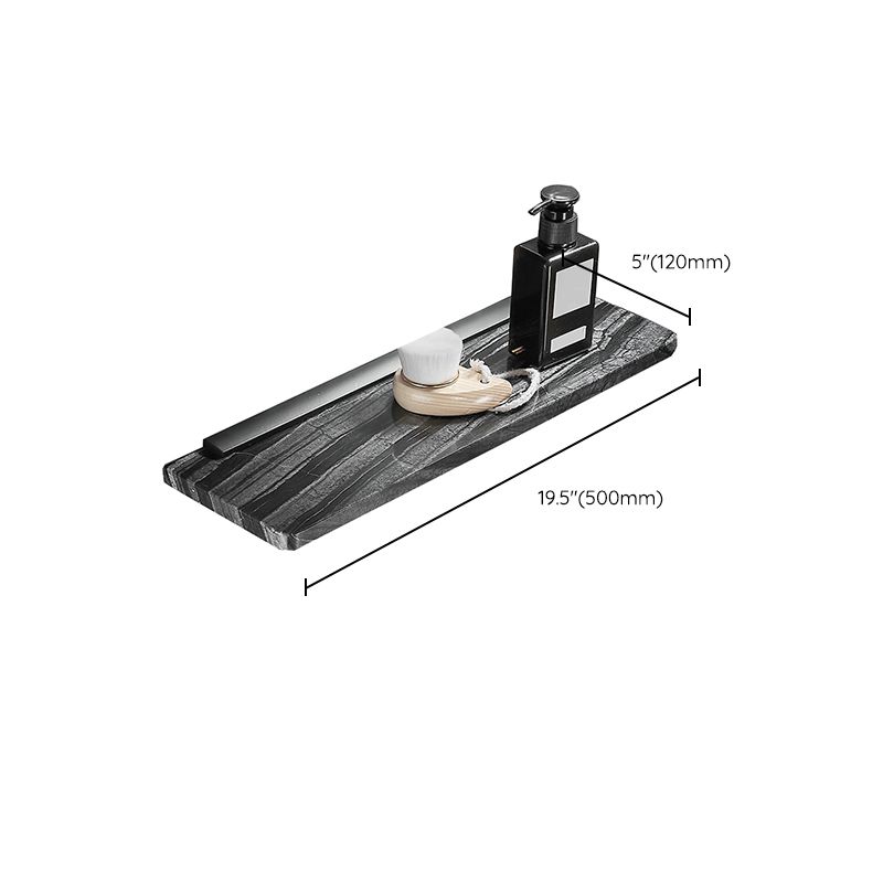 Lisslune | Metal and Marble Bathroom Accessories as a Single Item or as a Set in Black