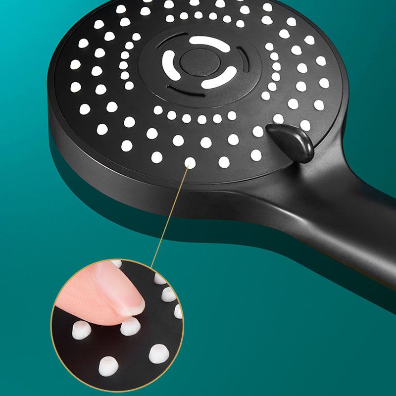 Lisslune | Plastic Hand Shower Adjustable Spray Pattern Hand Shower with Round Shape
