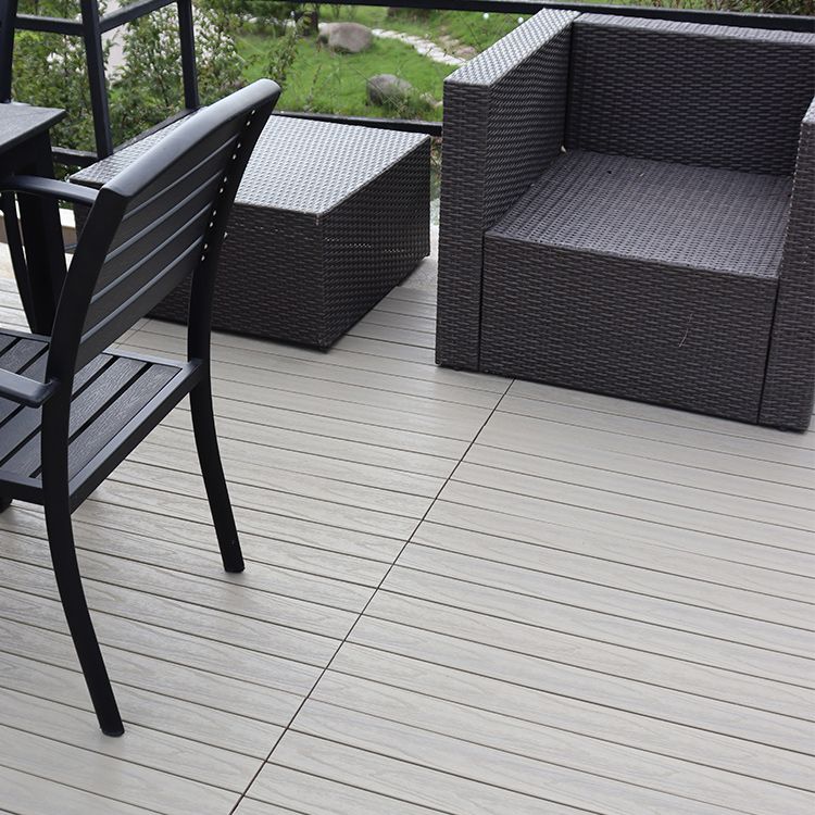 Lisslune | Square Click Parquet Tiles Composite Tiles Striped Pattern Tile Set