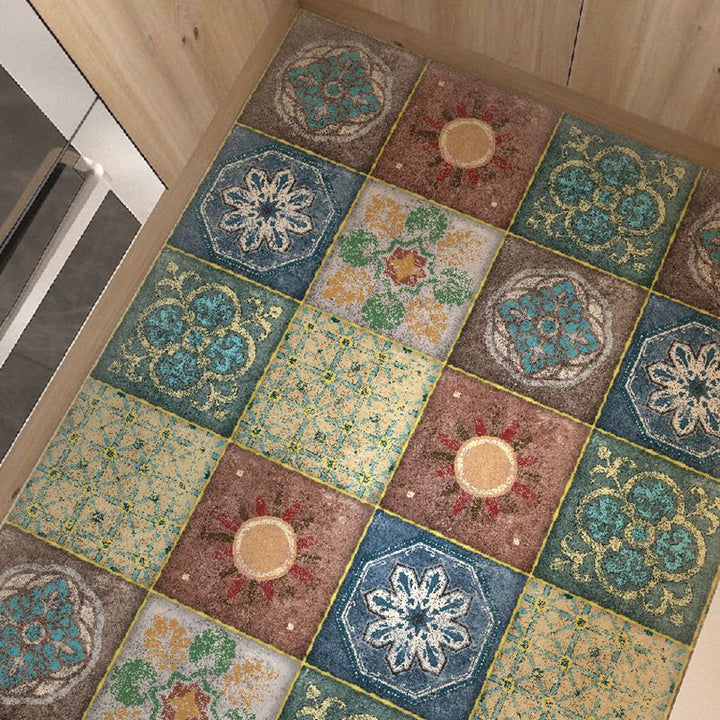 Lisslune | Modern Multicolor Peel/Stick Back Wall Tile PVC Peel and Stick Back Wall Tile