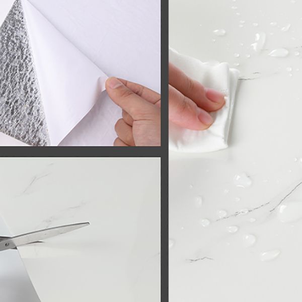 Lisslune | 10 Pack 12" X 23" PVC rectangular Peel & Stick field tile kitchen and bathroom back paneling
