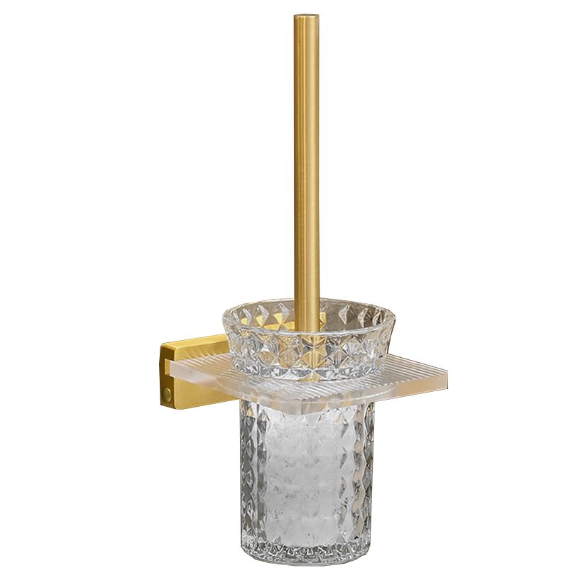 Lisslune | Metal and Acrylic Bathroom Accessories as a Single Piece or in a Set in Gold