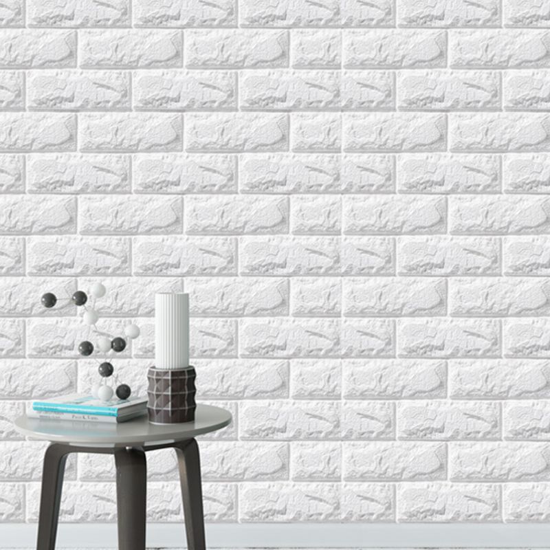 Lisslune | Modern Wall Tile PVC 3D Embossing Self-Adhesive Waterproof Interior Wall Panel