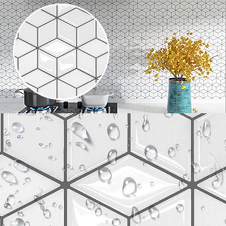 Lisslune | Mosaic tiles peeling off & sticking tiles PVC kitchen and bathroom back panel peeling off and sticking tiles