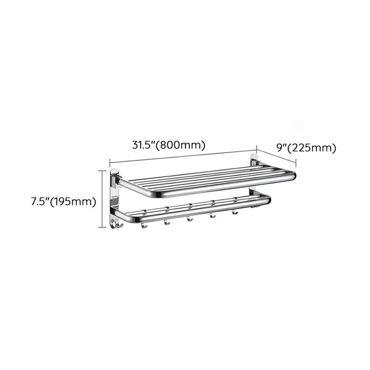 Lisslune | Modern Bathroom Accessory Set Bathroom Shelf Towel Bar Bathroom Accessories