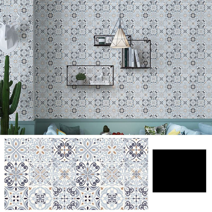 Lisslune | Modern Style Wallpaper Kitchen Single Tile Wallpaper with Rectangular Shape