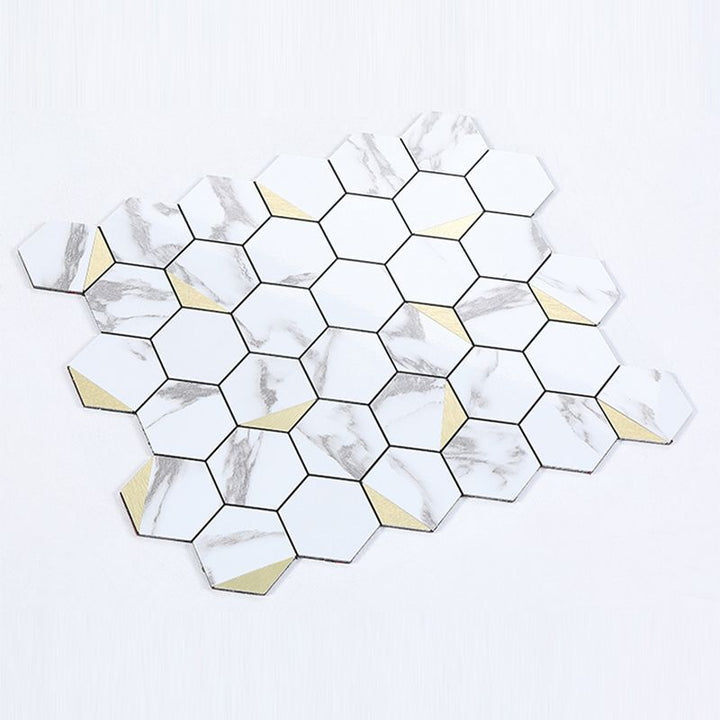 Lisslune | Kitchen mosaic tile wallpaper waterproof, removable and adhesive back tiles