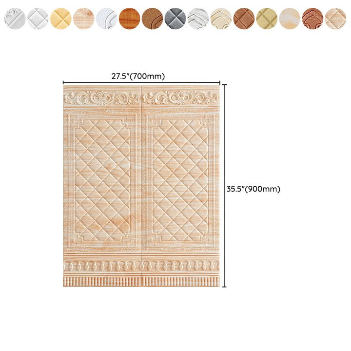 Lisslune | Glam Scratch Resistance Wainscoting 3D Peel and Stick Interior Wall Panel