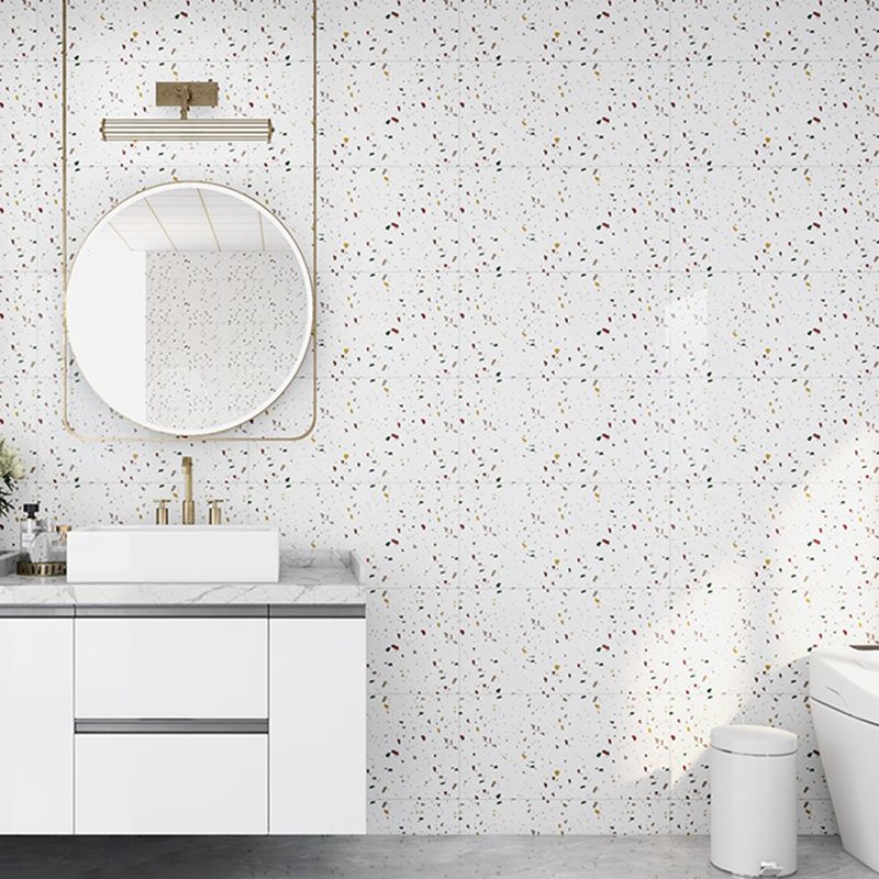 Lisslune | Modern Peel and Stick Back Panel Rectangular Peel and Stick Back Panel Wall Tile