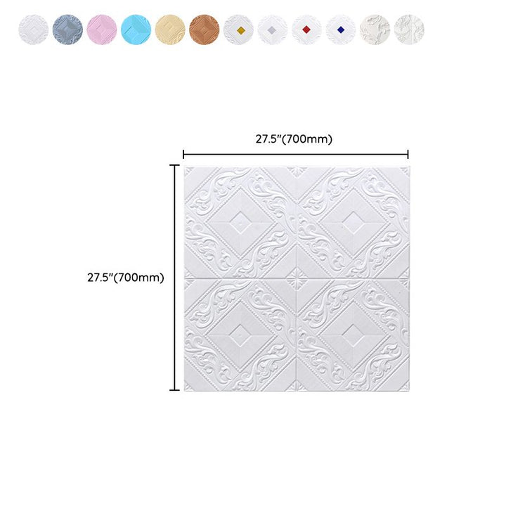 Lisslune | Modern Tin Backsplash Cover Three-Dimensional Printing Wall Ceiling Panel