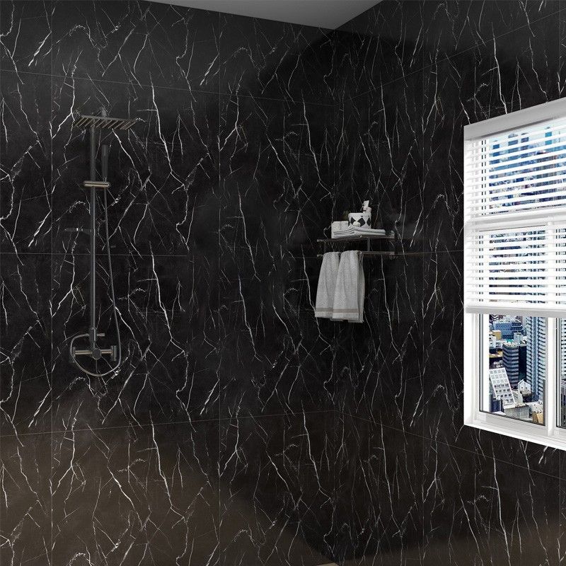 Lisslune | Rectangular PVC Field Tile 19.7" Peel and Stick Tile for Shower