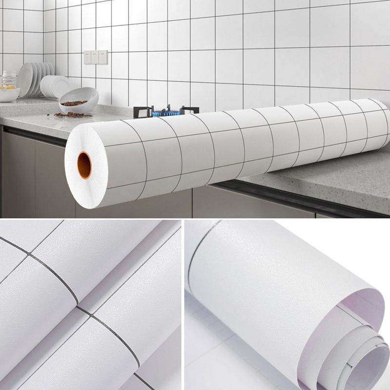 Lisslune | Modern Peel and Stick Tiles PVC Mosaic Tiles Peel and Stick Back Wall Tiles