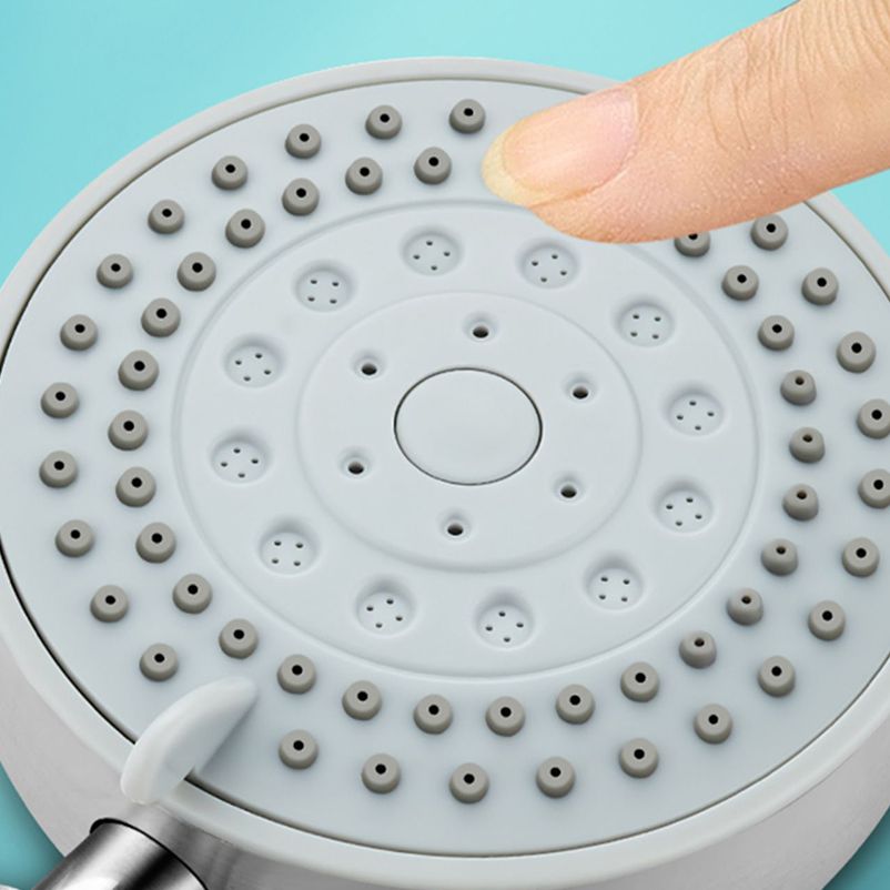 Lisslune | Stainless Steel Round Hand Shower Adjustable Spray Pattern Shower Head