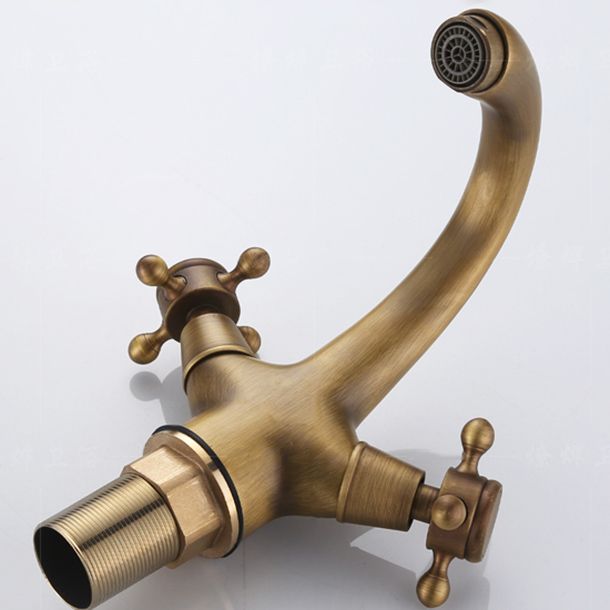 Lisslune | Knob Handle Widely Used Bathroom Faucet Industrial Sink Faucet