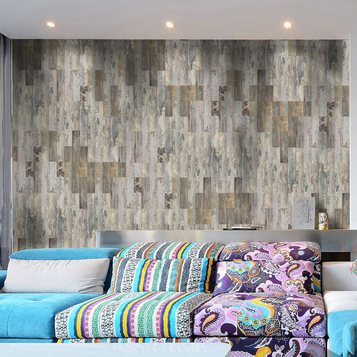 Lisslune | Wood-based material wall panel industrial style simple home living room wall board (1-Pack)