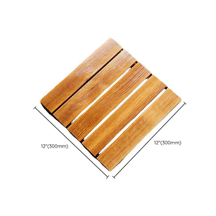 Lisslune | Tradition Wood Tile Waterproof Click Lock Wood Floor for Living Room