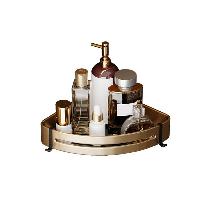 Lisslune | Modern Gold Bathroom Accessories Set Bathroom Shelf Bathroom Accessories Set
