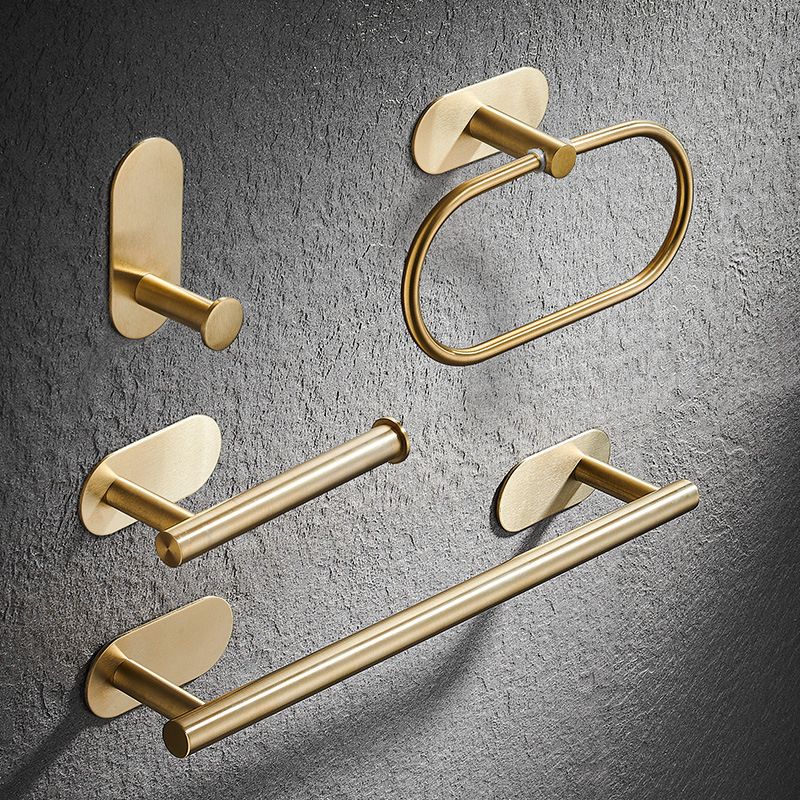 Lisslune | Modern Simple Metal Bathroom Accessories as Single Item or in Set in Gold