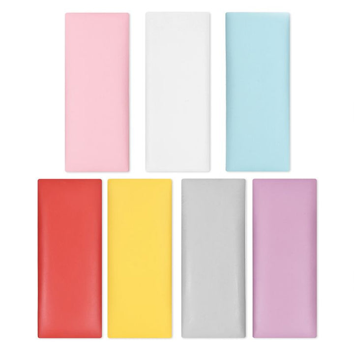 Lisslune | Padded Wall Panel Solid Color PU Leather Waterproof Wall Panel for Children's Room