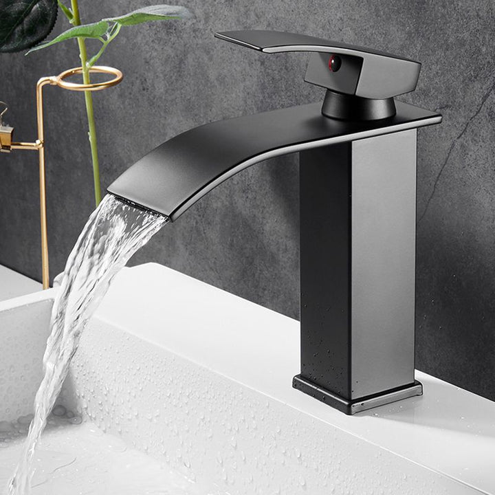 Lisslune | Vessel Sink Faucets Single Lever Mixer Modern Faucets for the Bathroom