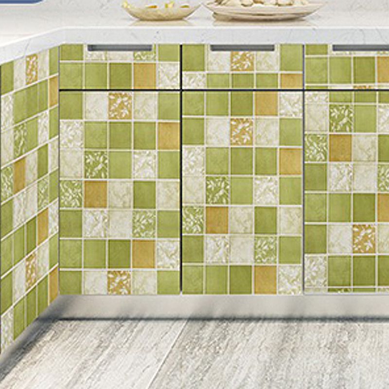 Lisslune | Modern Peel and Stick Splash Guard Wall Tile PVC Wallpaper for the Kitchen
