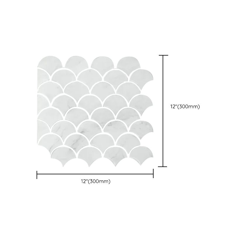 Lisslune | Peel & Stick Subway Tiles Plastic Stain Resistant Peel & Stick Subway Tiles 5-Pack