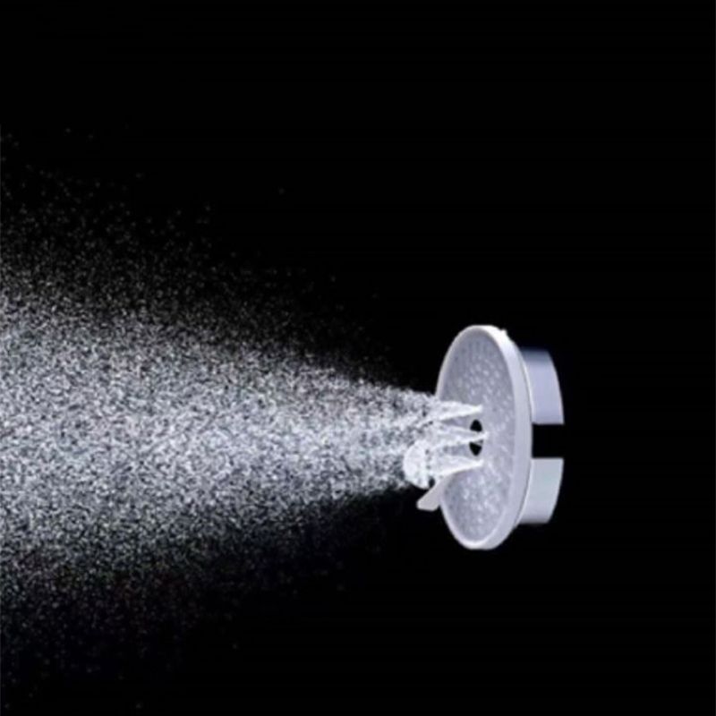 Lisslune | Matt Black Hand Shower Modern 3-Stream Round Wall Mounted Hand Shower