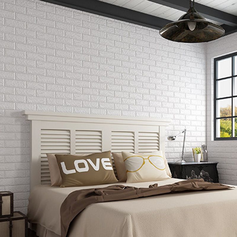 Lisslune | Industrial Wall Plank 3D Print Bedroom Living Room Wall Panels Set of 10