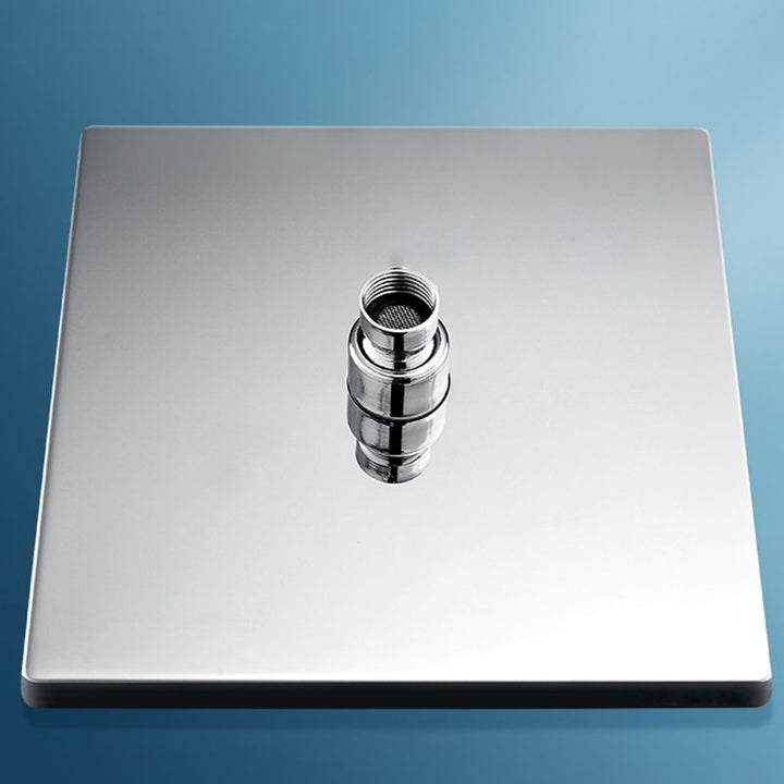 Lisslune | Contemporary square shower head combination with hand shower