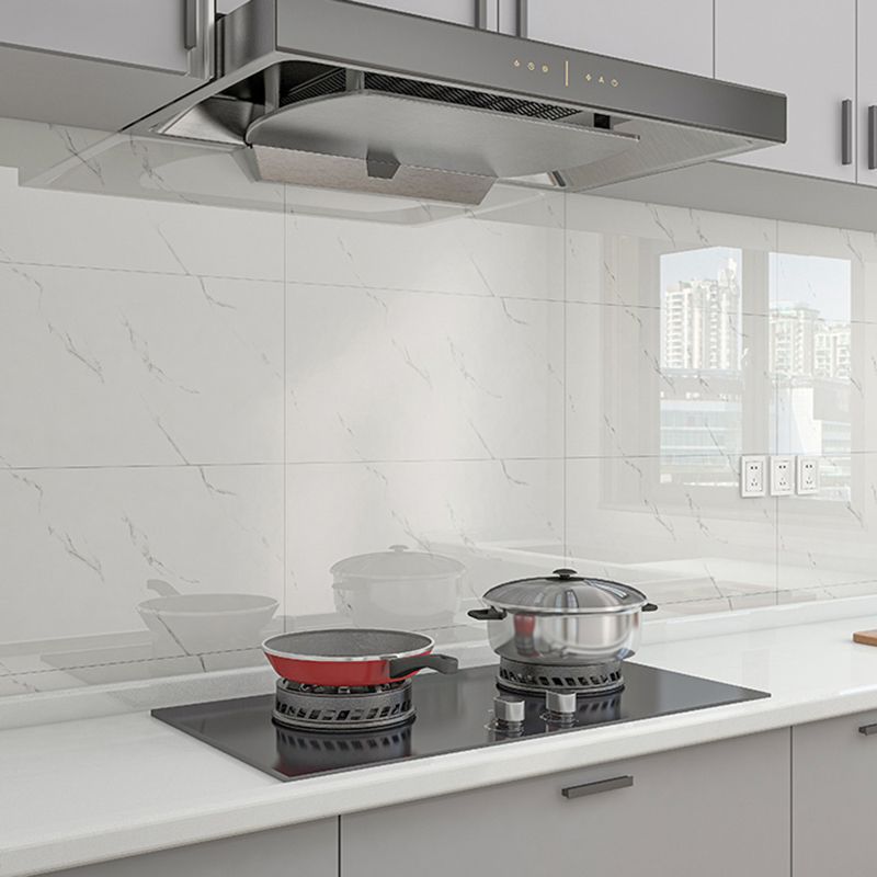 Lisslune | Modern Splash Protection Tiles Smooth Splash Protection Wallpaper for the Kitchen