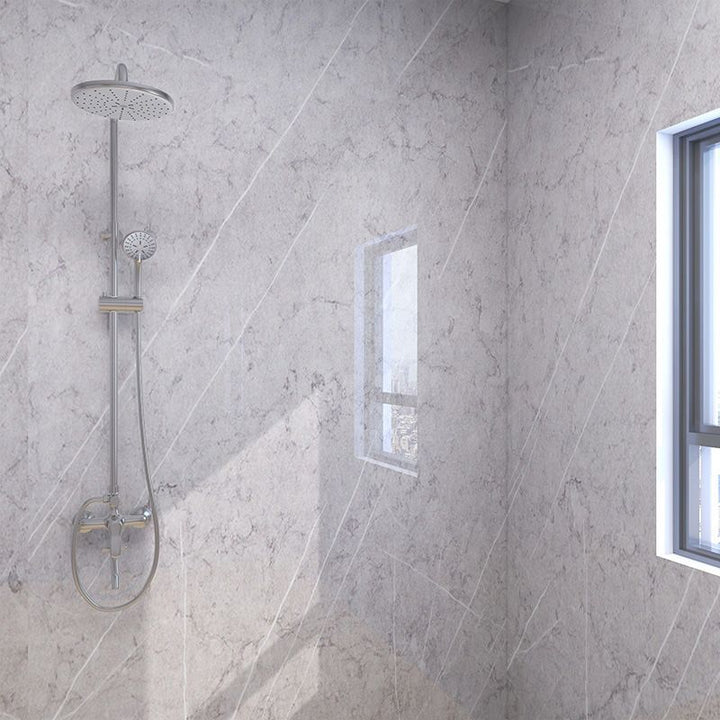 Lisslune | Rectangular PVC Field Tile 19.7" Peel and Stick Tile for Shower