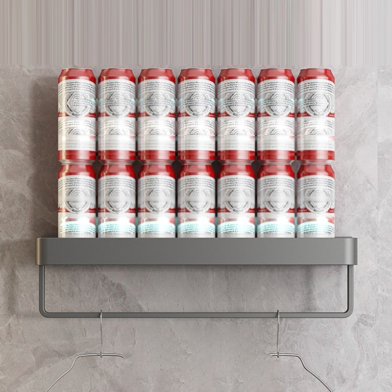 Lisslune | Minimalist Matt Metal Bathroom Accessory Set Modern Bathroom Shelf