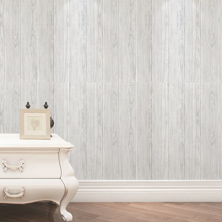 Lisslune | Modern Wood Paneling Smooth Wall Indoor Wood Planks Set of 2