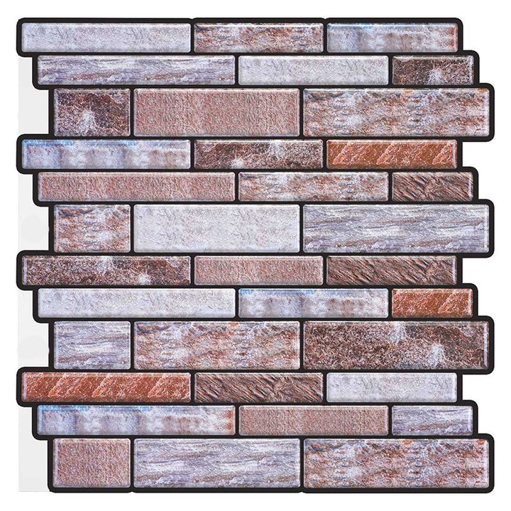 Lisslune | Mosaic tiles Removing & Sticking Tiles PVC Kitchen and Bathroom Backplate Removing and Sticking Tiles