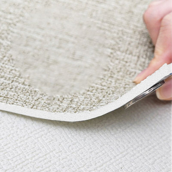 Lisslune | PVC Wall Panel for Peeling and Sticking Matte Texture Wall Covering for the Living Room