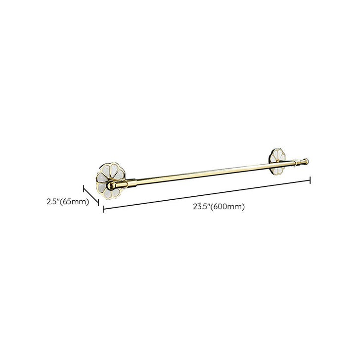 Lisslune | Metal Simple Bathroom Accessories as Individual Piece or in Set in Gold