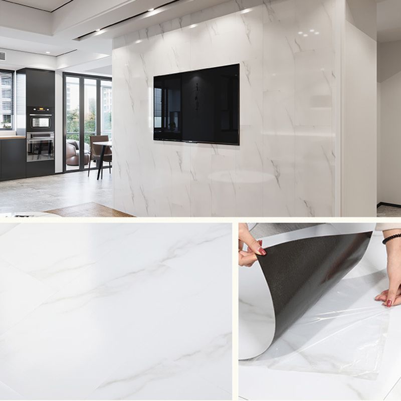 Lisslune | Modern Field Tile/Single Tile Wallpaper PVC Peel and Stick Backsplash Wall Tile