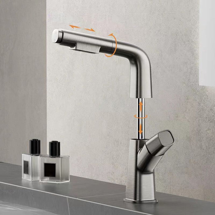 Lisslune | Widespread Basin Faucet Modern Tap with Single Lever