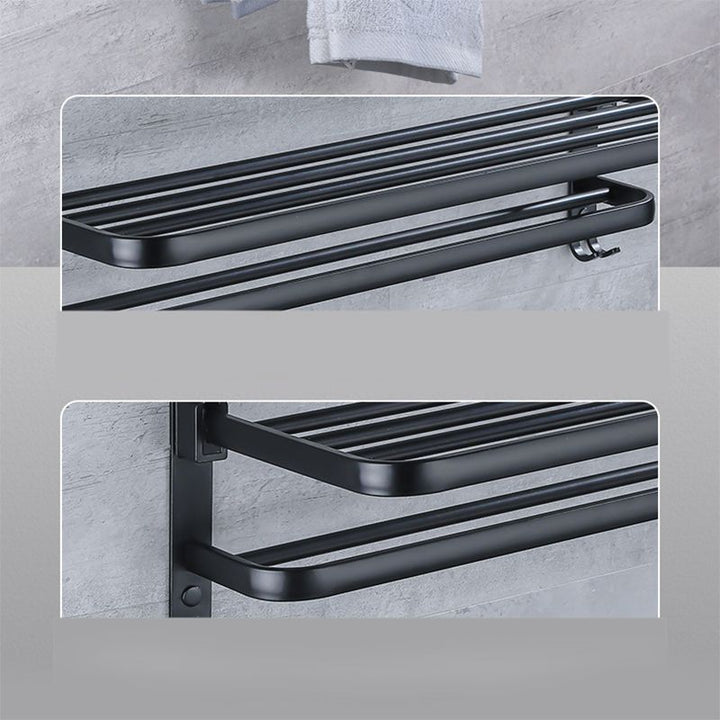Lisslune | Modern Bathroom Hardware Toilet Paper Holder Bathroom Shelf Bathroom Accessories Set