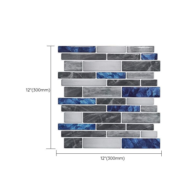 Lisslune | Modern Peel-and-Stick Wall PVC Hexagon Peel-and-Stick Tile